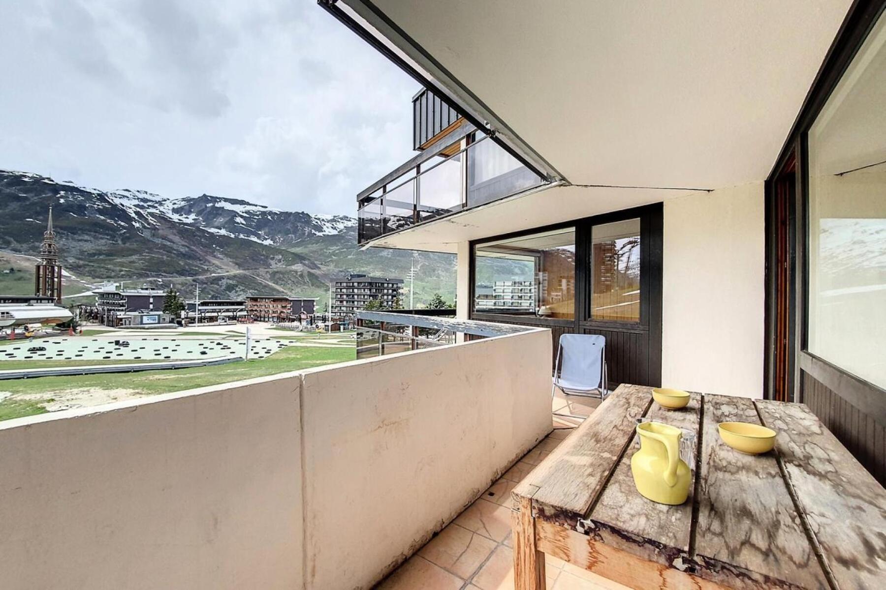 Residence Aravis - Appartement Spacieux - Skis Aux Pieds - Balcon Vue Station Mae-0244 Saint-Martin-de-Belleville Bagian luar foto